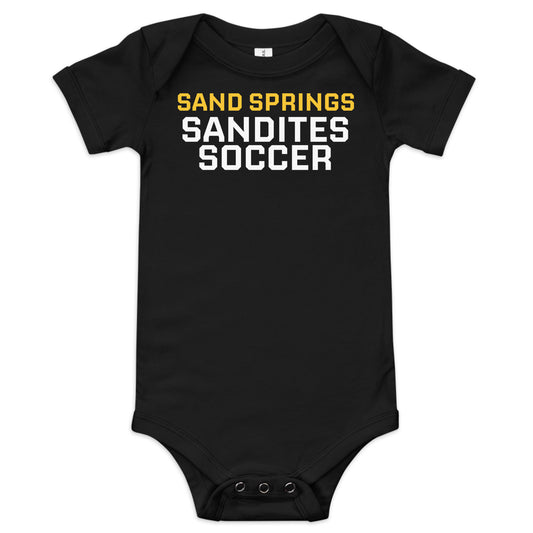 Sandites Soccer - Baby One Piece