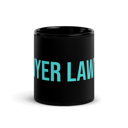 Lawyer Black Glossy Mug