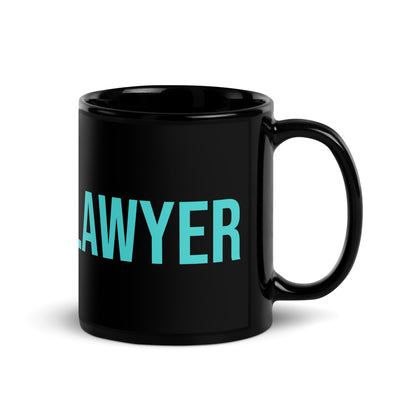 Lawyer Black Glossy Mug