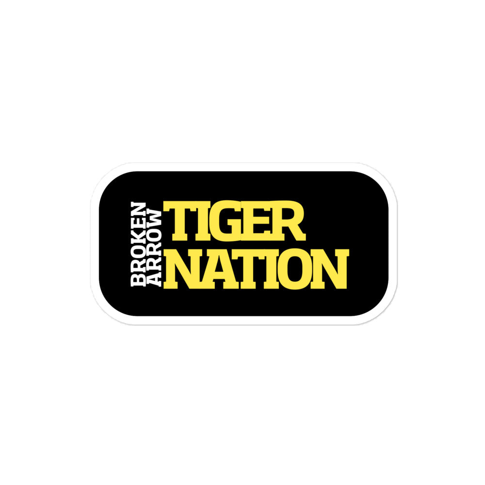 Broken Arrow Tiger Nation - Sticker