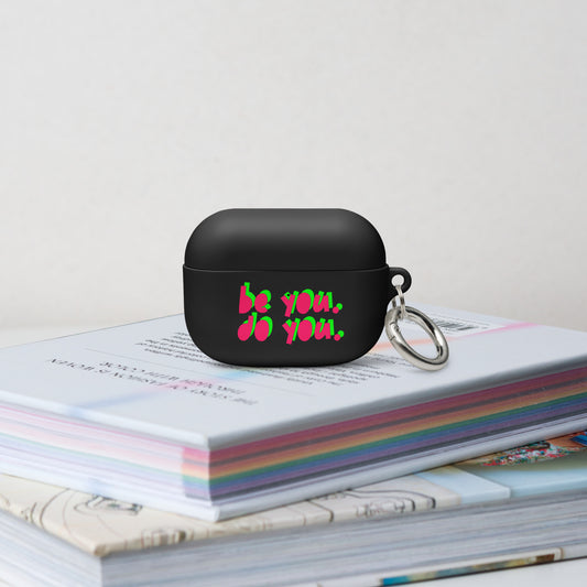 BYDY - Hot Pink/Lime Green Logo - AirPods® or AirPods® Pro Case