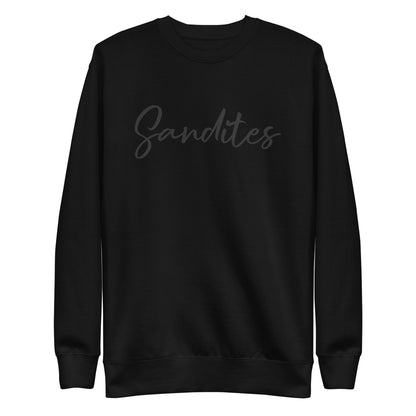 Sandites - Black Logo - Adult Sweatshirt