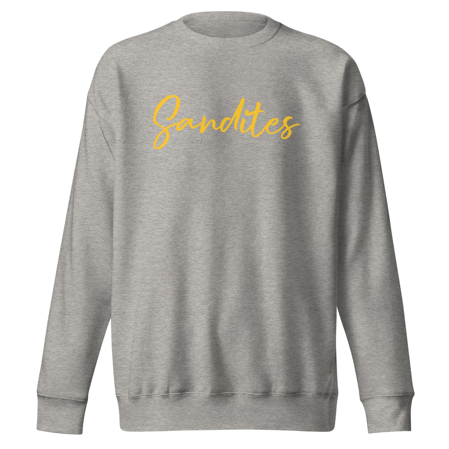 Sandites - Yellow Logo - Adult Sweatshirt