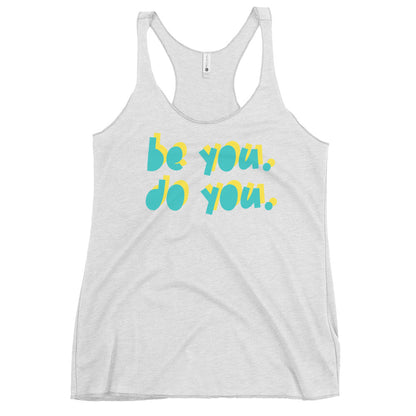 BYDY - Teal/Yellow - Women's Tank