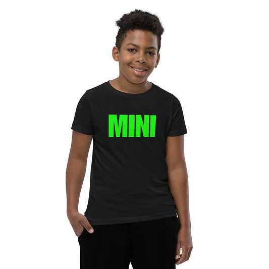 Mini - Lime Green  Logo - Kids T-Shirt